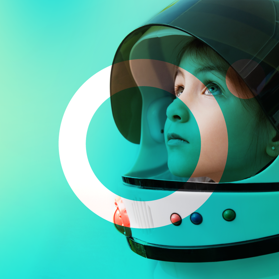 O'Reilly rebrand with child in astronaut helmet