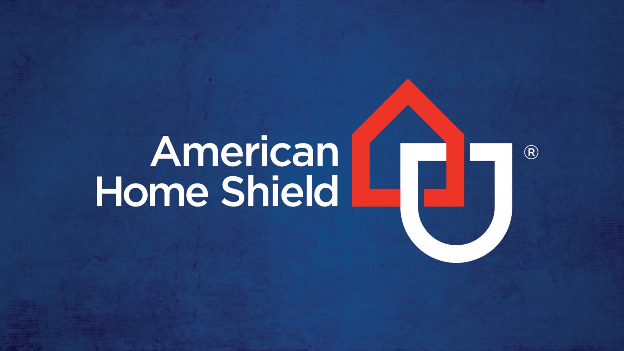 American Home Shield logo on blue background