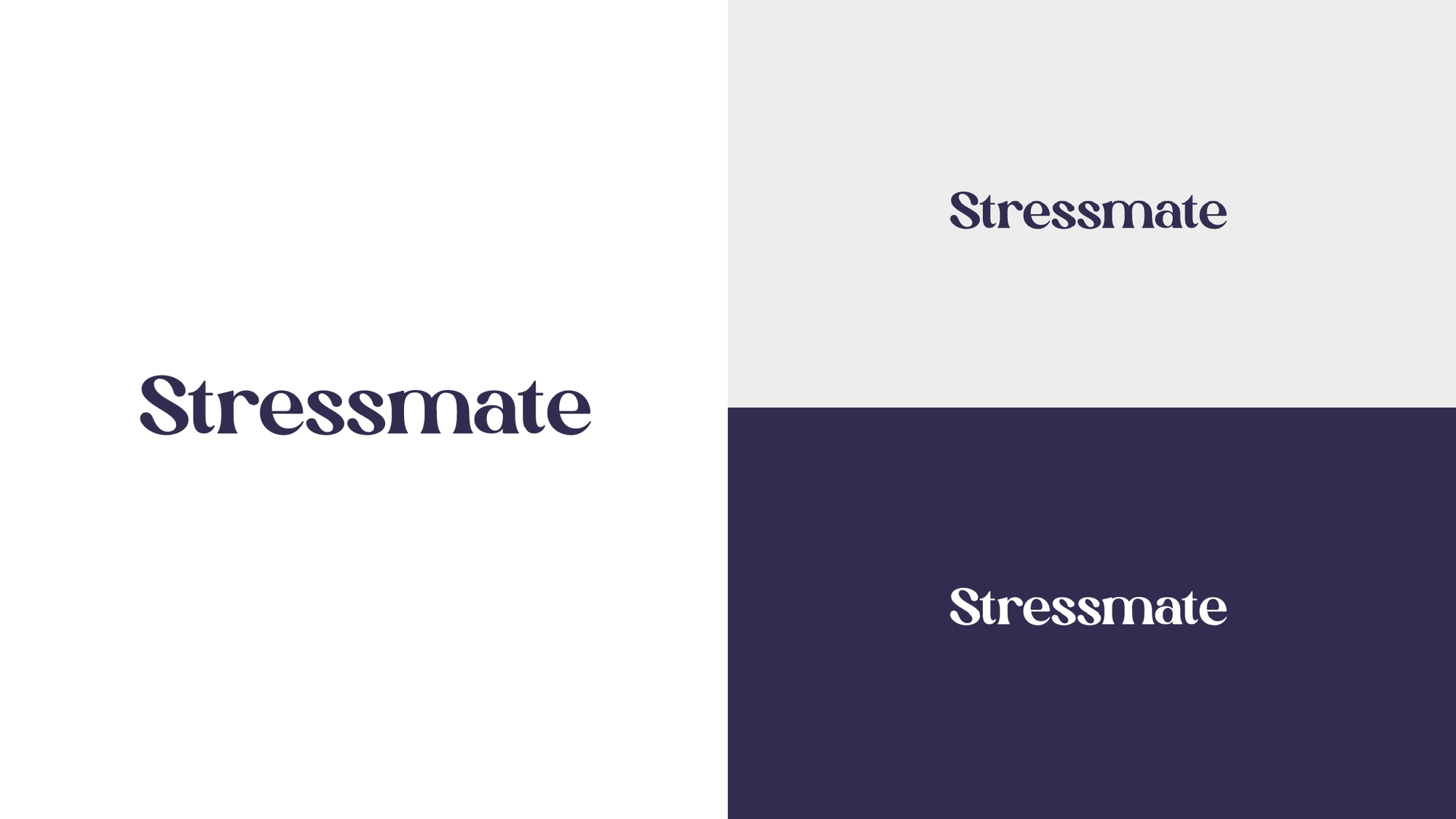 Stressmate logo 3 up