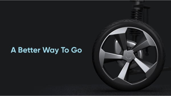 Indigo ad with text - A Better Way to Go with tire