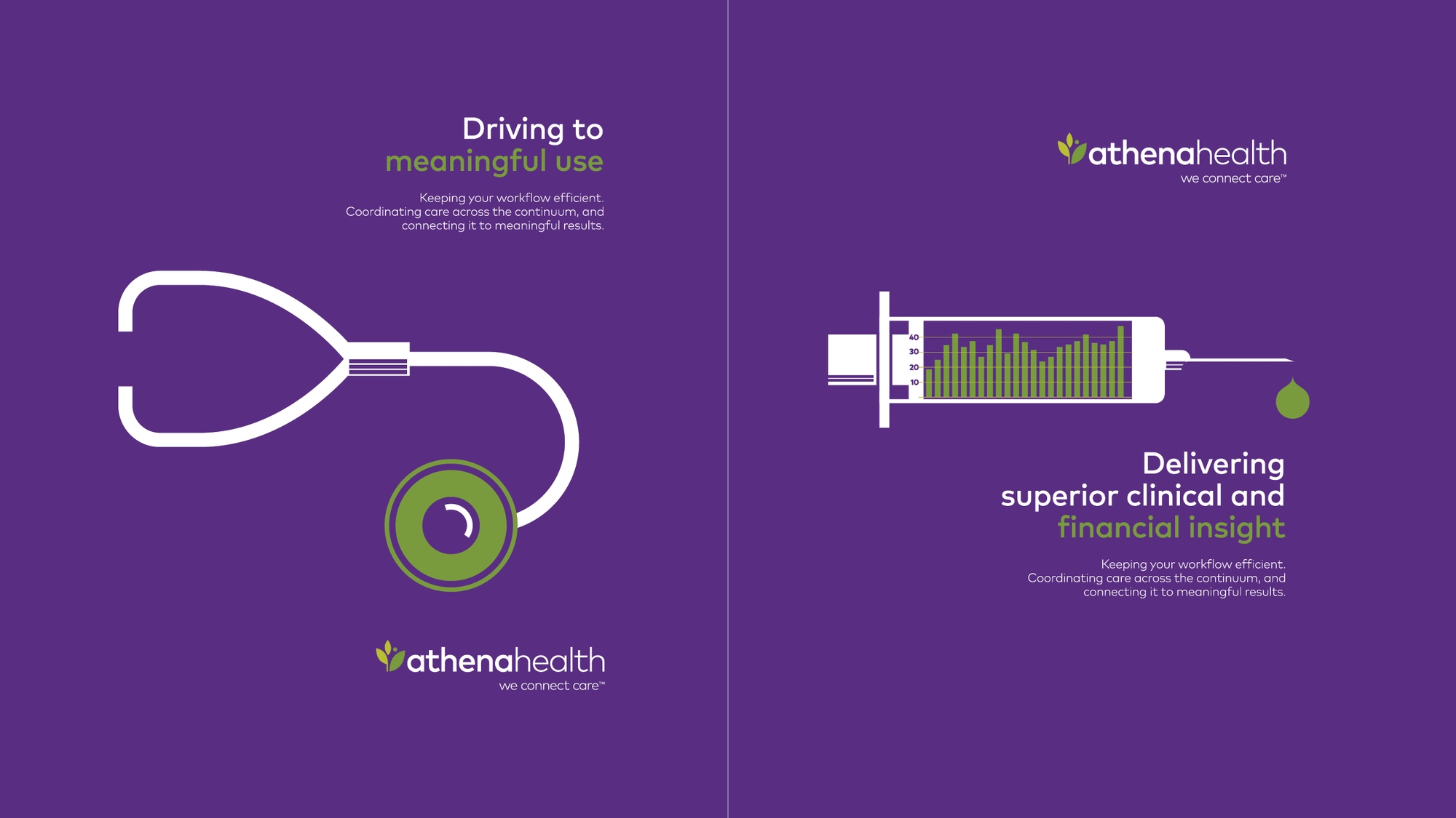 Athena Health ad examples