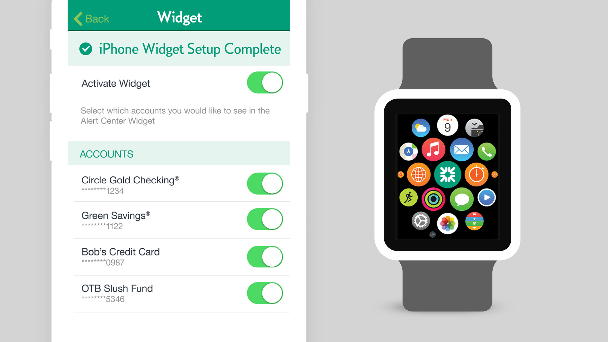 citizens app and apple watch widget