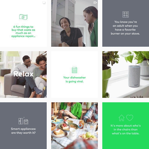 Cinch Home Services social media designs further exploration