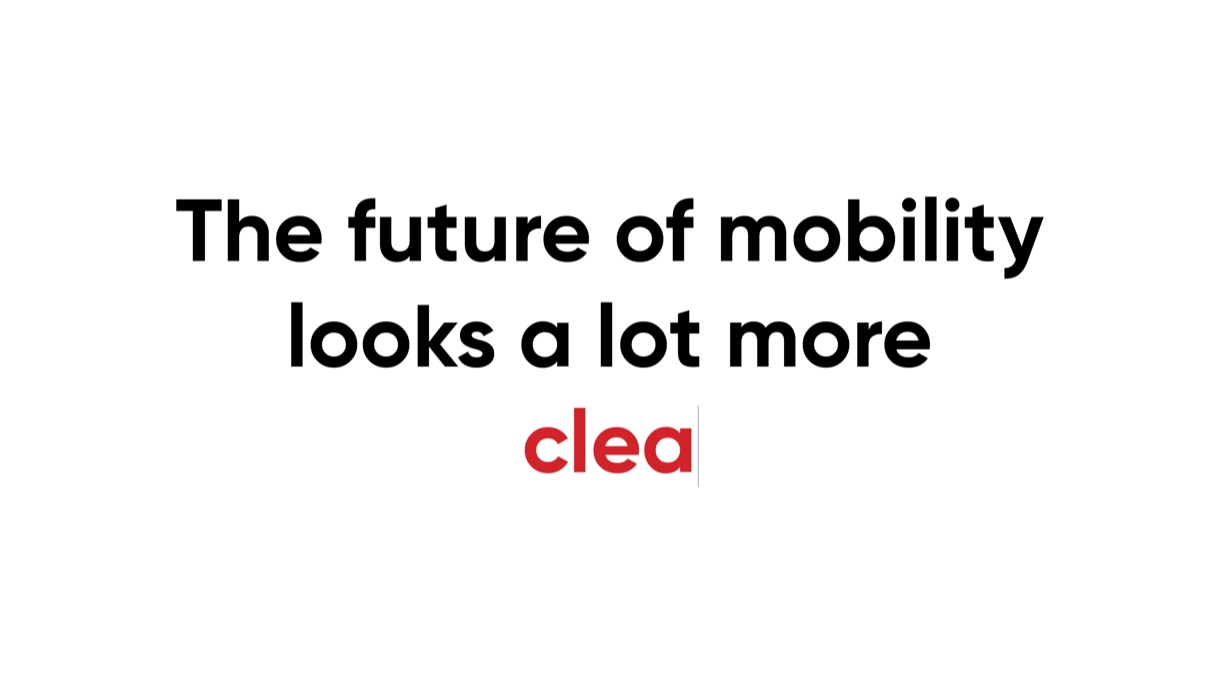 Indigo tagline - The future of mobility looks a lot more clear