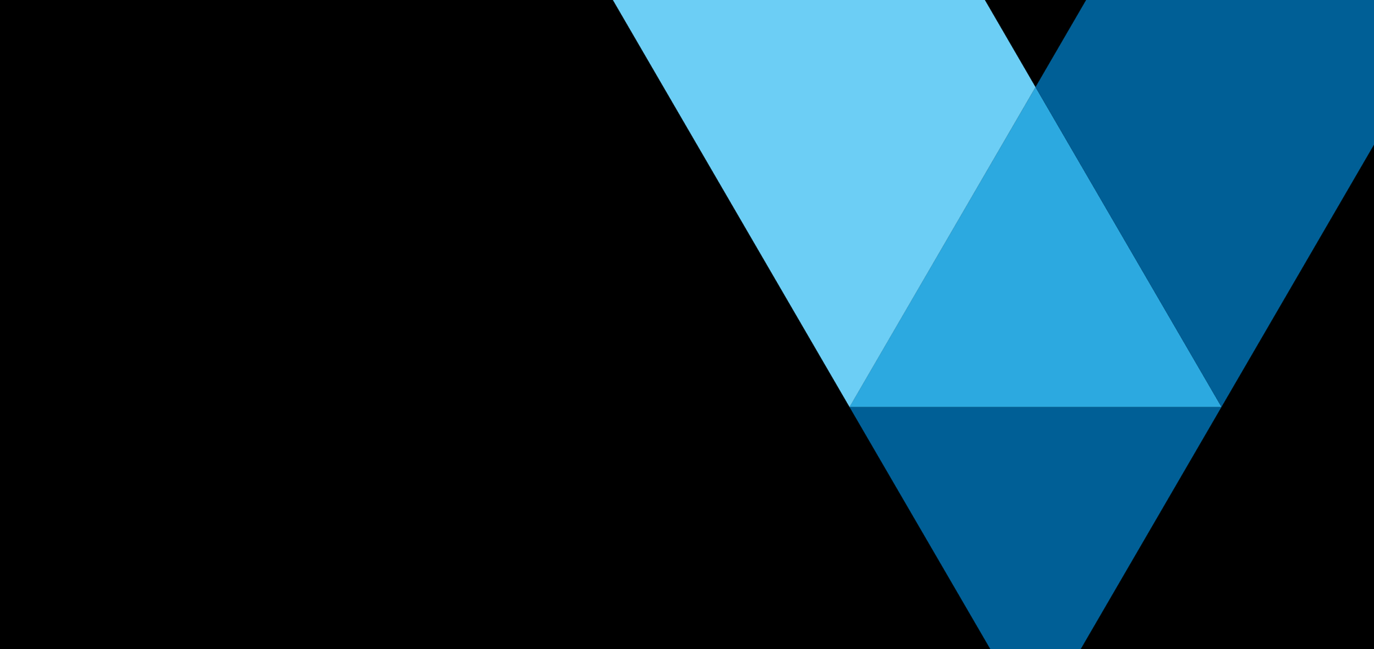 Vistaprint blue logo on dark background